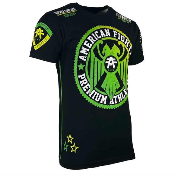 American Fighter Men's T-shirt Anderson Black Athletic XS-5XL - Picture 5 of 12